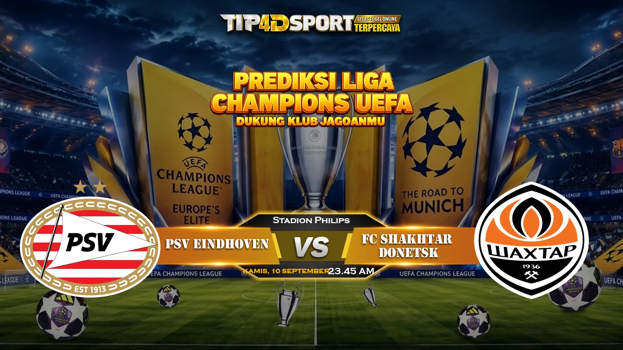 Pertandingan fase liga UEFA Champions League (UCL) ini dijadwalkan kick-off Kamis, 10 September 2026, jam 23.45 WIB