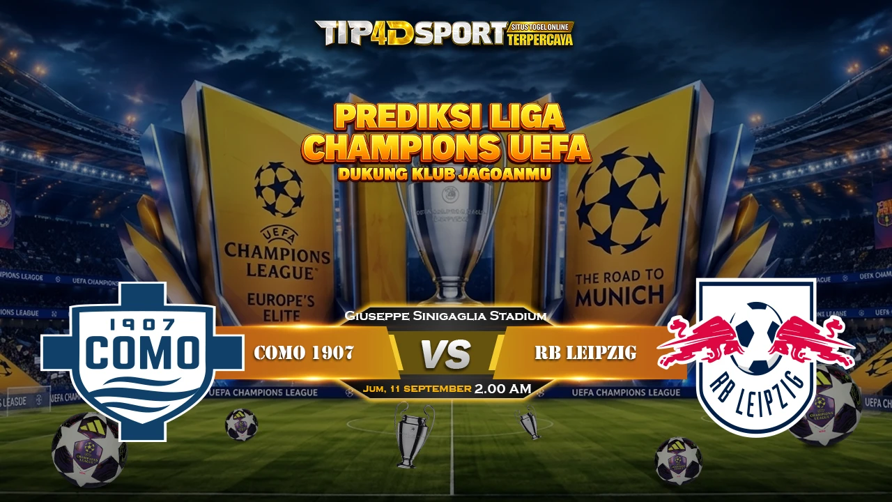 Pertandingan fase liga UEFA Champions League (UCL) ini dijadwalkan kick-off Jumat, 11 September 2026, jam 02.00 WIB